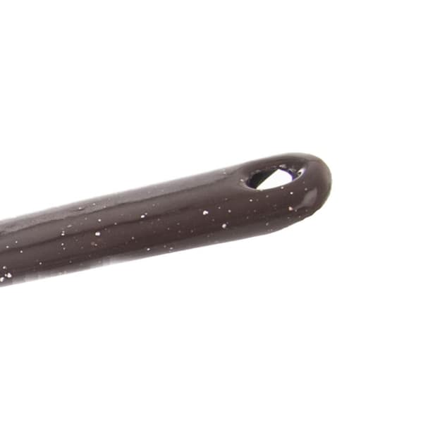 Traditionell stål emaljerad kastrull, 12 cm diameter