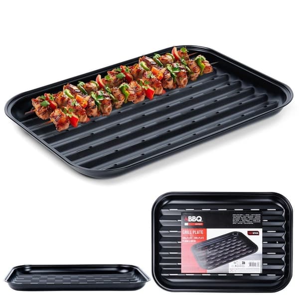 Tarttumaton rei'itetty grillilevy ympäristöystävälliseen grillaukseen