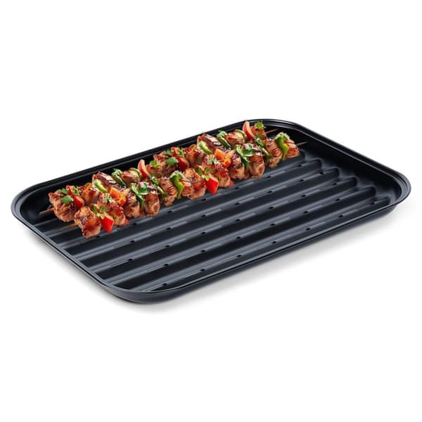 Tarttumaton rei'itetty grillilevy ympäristöystävälliseen grillaukseen