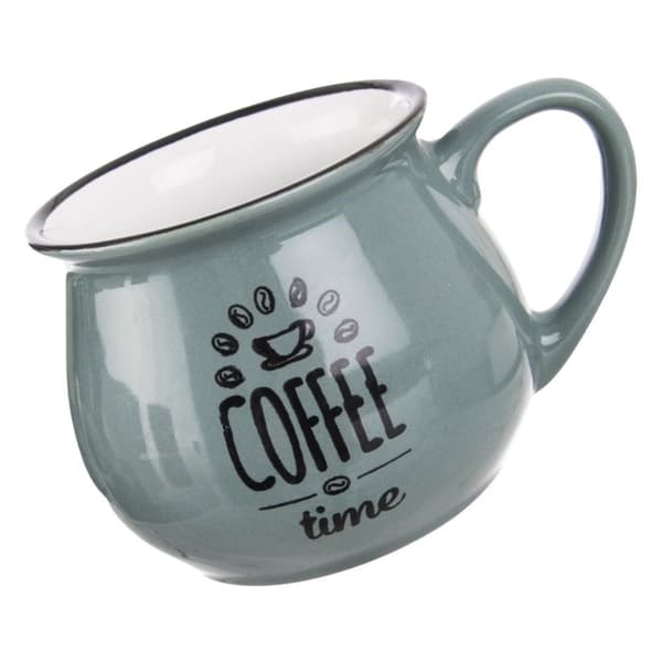Grå keramisk kop - Elegant og perfekt til kaffe