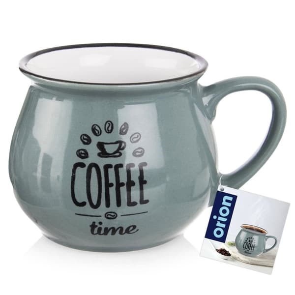 Grå keramisk kop - Elegant og perfekt til kaffe