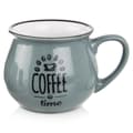 Miniatyrbillede 1 af 7: Grå keramisk kop - Elegant og perfekt til kaffe