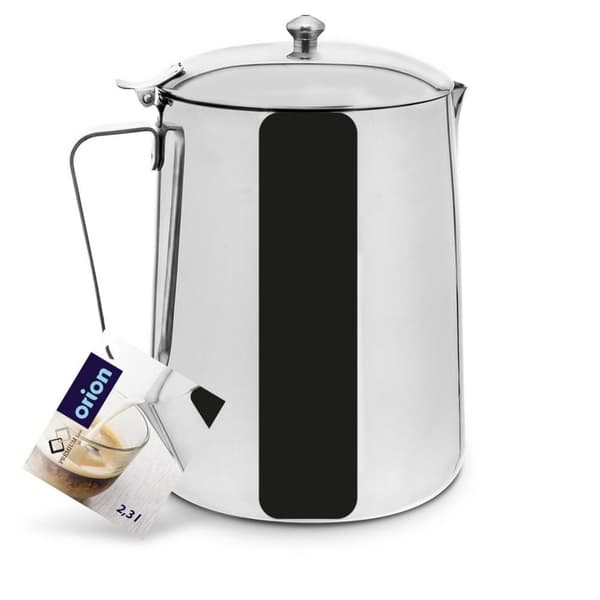 Rostfri Tekanna med Lock - Servera Kaffe eller Te