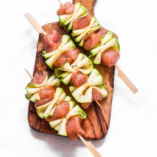 Trätandpetare för snacks, aptitretare och grillspett