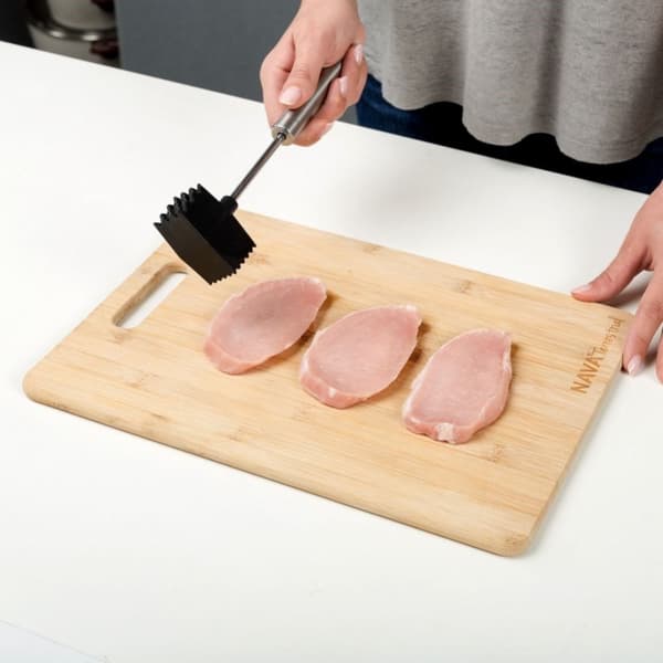 Effektiv och robust köttklubba med tvåsidigt huvud