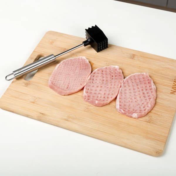 Effektiv och robust köttklubba med tvåsidigt huvud