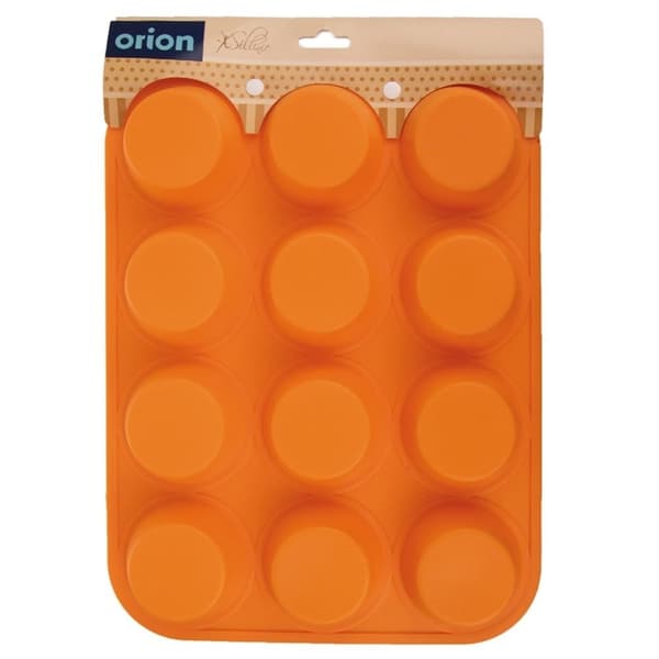 Silikoneform til 12 muffins - Nem at bruge og non-stick