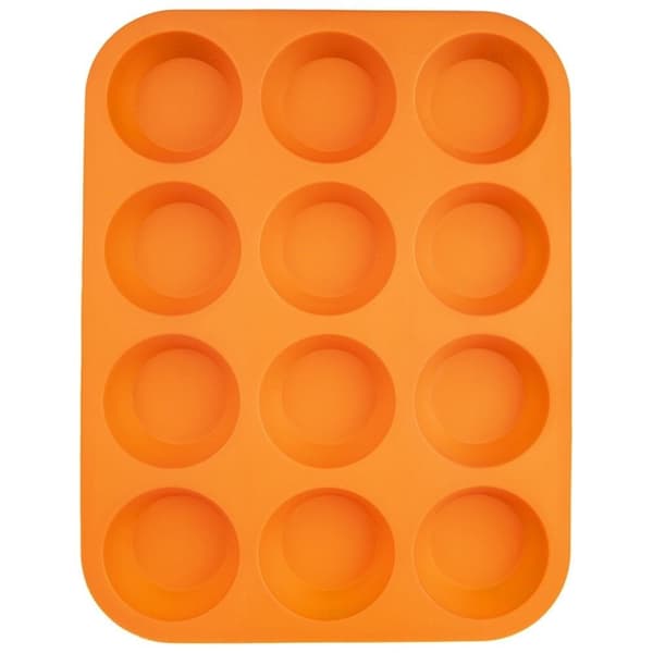 Silikoneform til 12 muffins - Nem at bruge og non-stick