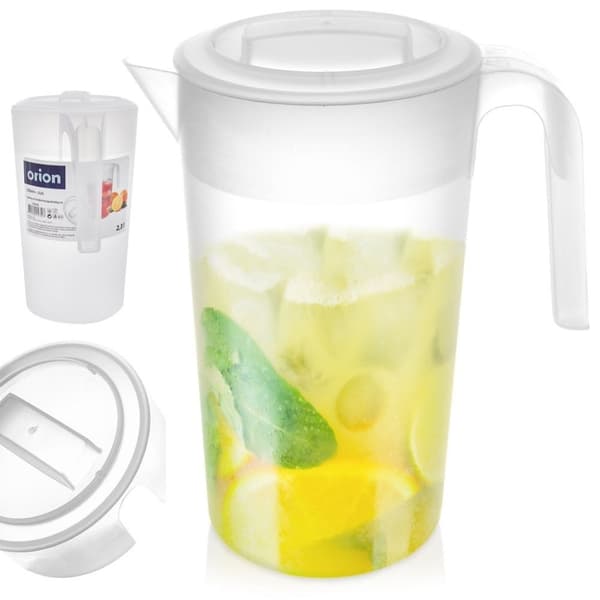 Universalmugge 2,3L for vann, juice, limonade, iste