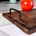Miniatyrbillede 4 af 9: Skærebræt i eksotisk mangotræ med rustikt design