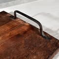 Miniatyrbillede 5 af 9: Skærebræt i eksotisk mangotræ med rustikt design