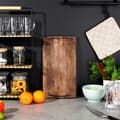 Miniatyrbillede 7 af 9: Skærebræt i eksotisk mangotræ med rustikt design