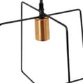 Miniatyrbillede 2 af 4: Metallampe til loft - moderne og industriel stil