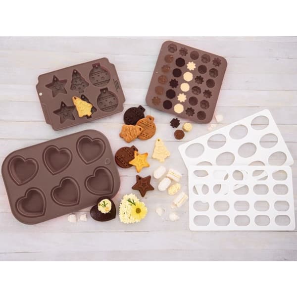 Hjerteformet silikoneform til bagning af muffins