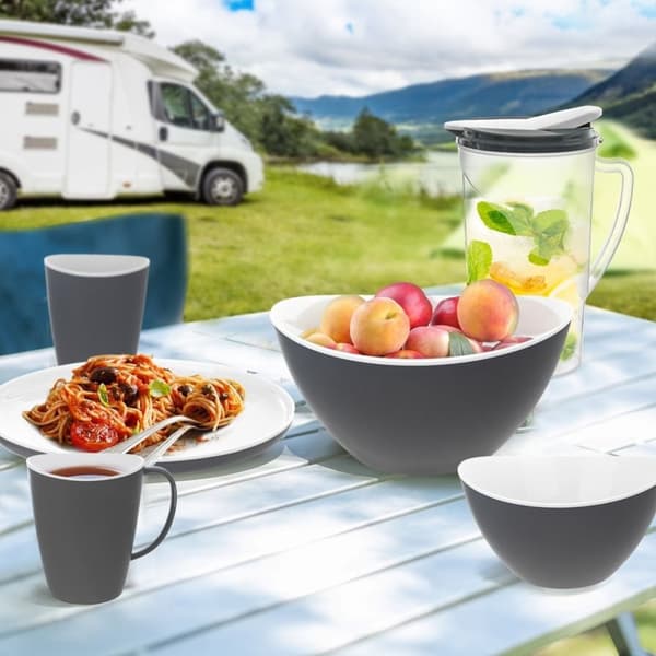 Okrossbar kaffemugg i högkvalitativt material, två färger