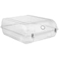 Miniatyrbillede 7 af 7: Transparent opbevaringsboks med låg og ventilationshul