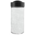 Miniatyrbilde 4 av 7: Glassbeholder for krydder med sort plastlokk