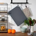 Miniatyrbillede 7 af 9: Skærebræt i slidstærkt gråt materiale, absorberer ikke lugt