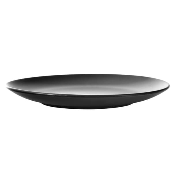 Klassisk keramisk desserttallerken i trendy farge - Alfa-serien