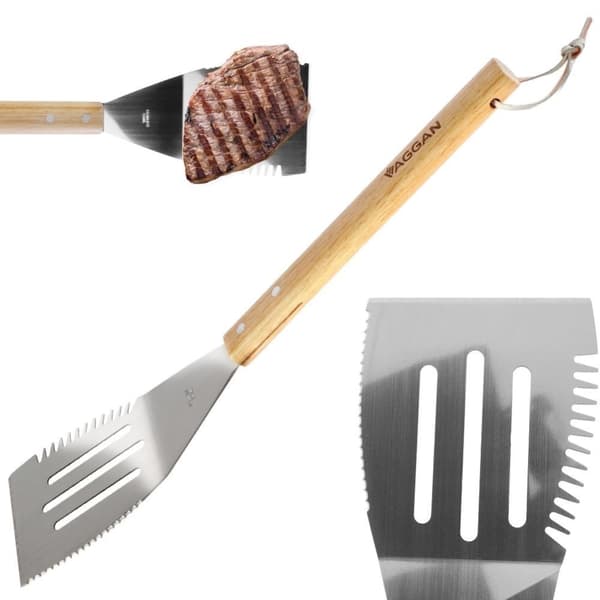 Stor grillspade i høykvalitets rustfritt stål