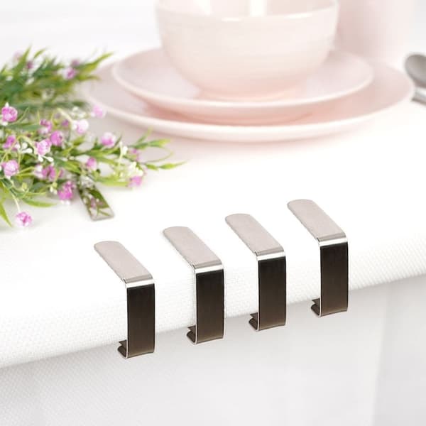 Sæt med 4 dugeclips, perfekt til have og terrasse