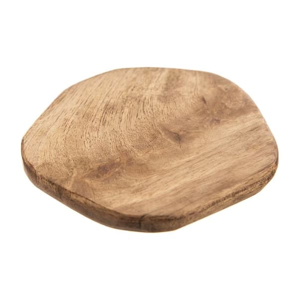 Naturlig tre-underlegg 10 cm - Perfekt for varme/kalde drikker