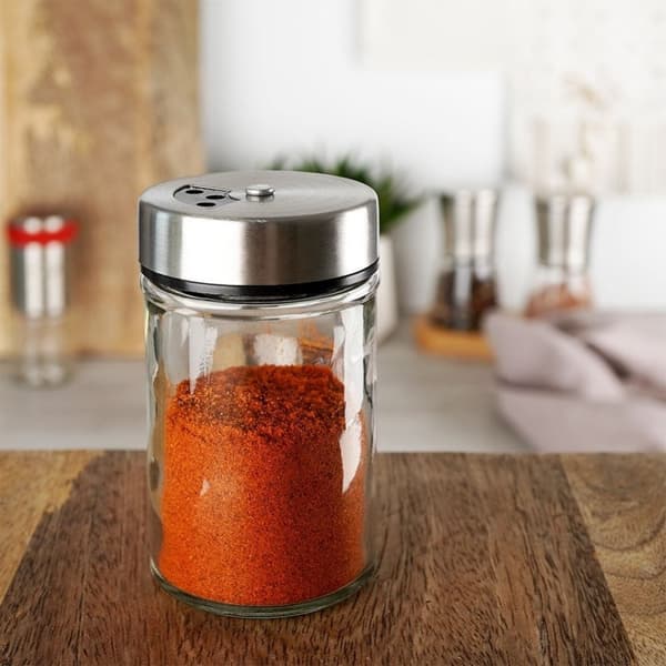Glasbehållare för Kryddor med Dosering – 100 ml
