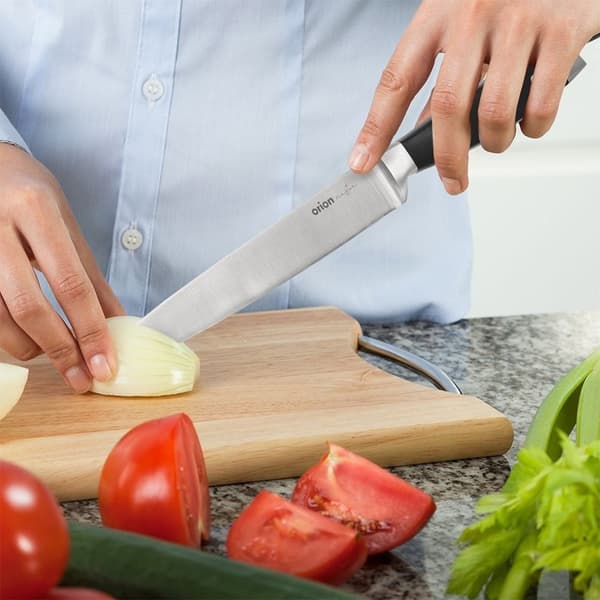 Universalkniv i rustfrit stål med robust ABS håndtag