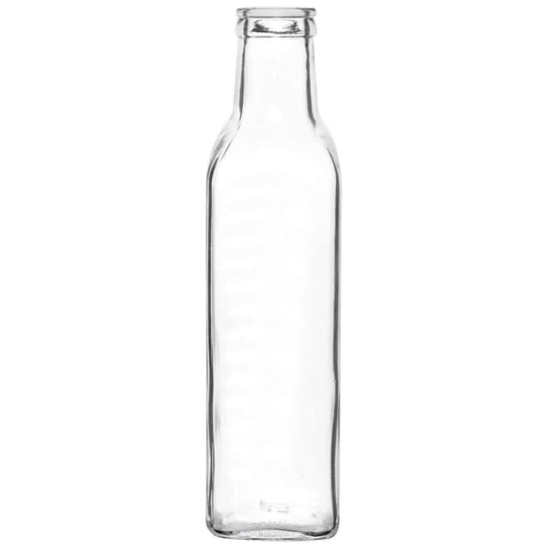 Glassflaske for olje/eddik med helletut og kork