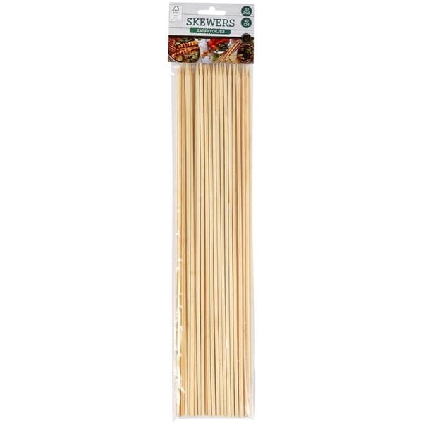 Trespydsett 50 stk, 40 cm langt - Perfekt til grillkebab