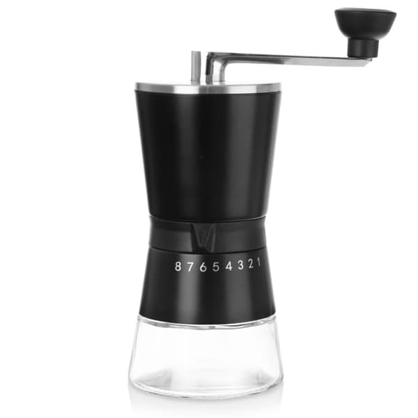 Manuell kaffekvern med justerbar keramisk malegrad
