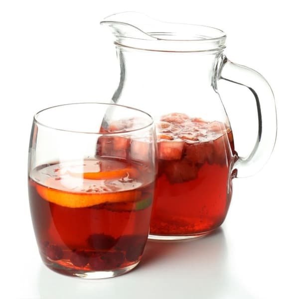 Monipuolinen lasikannu, jossa nokka, kahva ja mitta-asteikko 300 ml