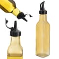 Miniatyrbillede 6 af 6: Olivenolieflaske med genlukkelig dosering, 265 ml, gult glas