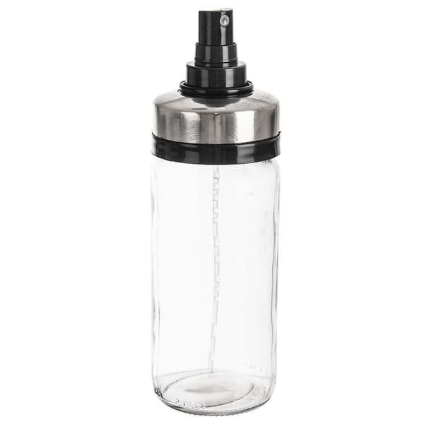 Oliespray i glas til nem madlavning og jævn spredning