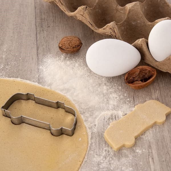 Pepparkaksform Buss i Rostfritt Stål, Diskmaskinssäker