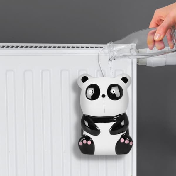 Keramisk luftfukter i form av en søt panda