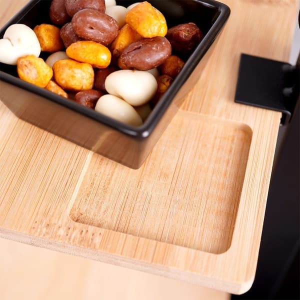 Tre-lags serveringsbakke i bambus til charcuteri, ost og snacks