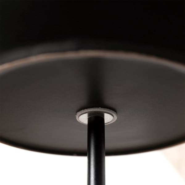 Elegant tre-lags kagebakke i sort porcelæn