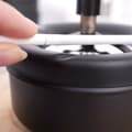 Miniatyrbilde 6 av 10: Metallaskebeger med lokk for et rent og friskt miljø