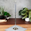 Miniatyrbild 2 av 7: Klassisk Aluminium Ljusstake i Silver för Långt Ljus