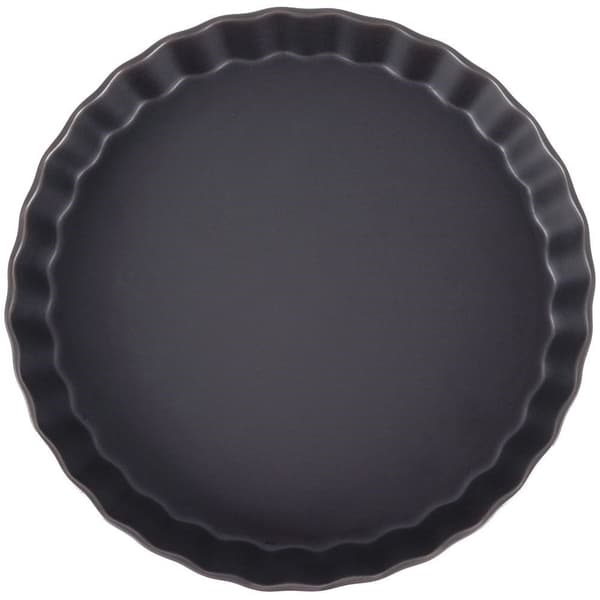 Rund Porcelænskageform 25 cm - Elegant Sort
