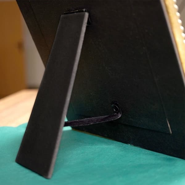Kultainen valokuvakehys 10x10 cm - Tyylikäs kodin sisustus
