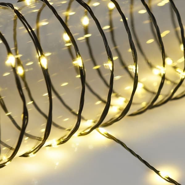 Julebelysning 240 LED varm hvid 1793 cm inde/udendørs