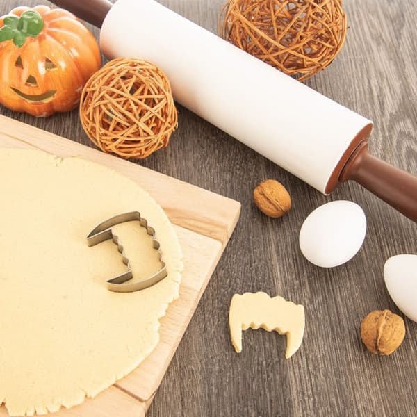 Gingerbread Mold Vampire Teeth ruostumattomasta teräksestä valmistettu astianpesukoneen kestävä