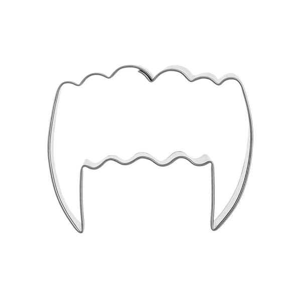 Gingerbread Mold Vampire Teeth ruostumattomasta teräksestä valmistettu astianpesukoneen kestävä
