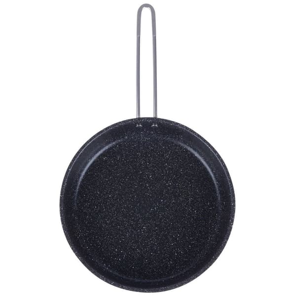 Stekepanne 26 cm stål non-stick granitt til alle komfyrer/ovner