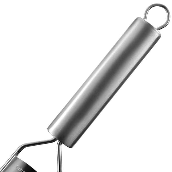 Flad rivejern 38 cm - Rustfrit stål til rodfrugter & ost
