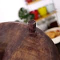 Miniatyrbilde 5 av 7: Rundt mango skjærebrett for skjæring og servering