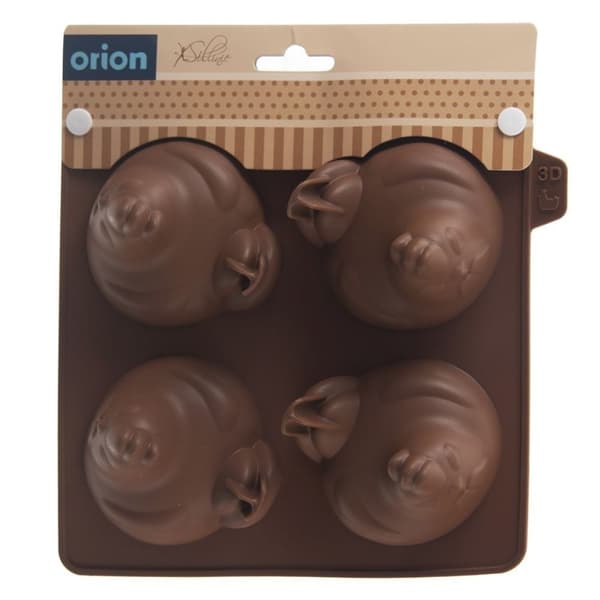 Silikonform til muffins, kjeks og sjokolade - kyllinger