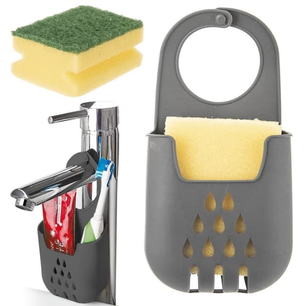 Oppvaskholder med svamp for Clean Sink